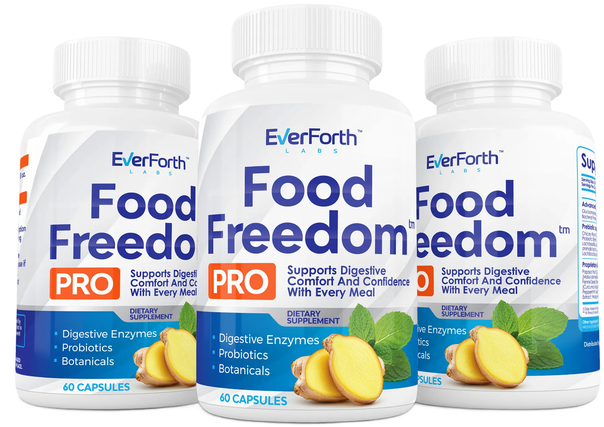 Food Freedom Pro 3 Bottles